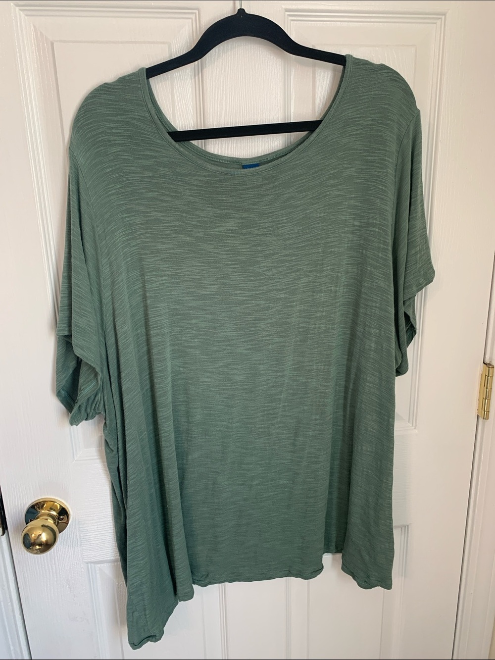 Old Navy luxe 3x green short sleeve t shirt